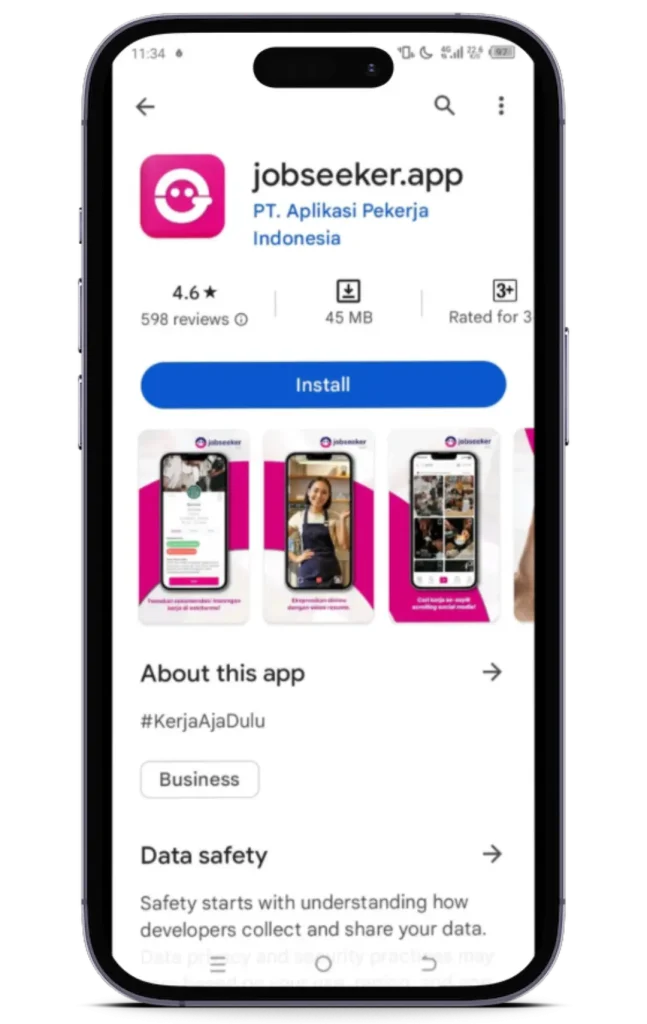 Install Jobseeker App