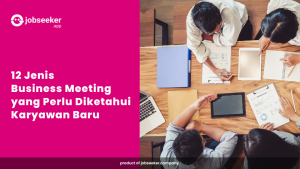 Ilustrasi business meeting. Sumber gambar: Canva